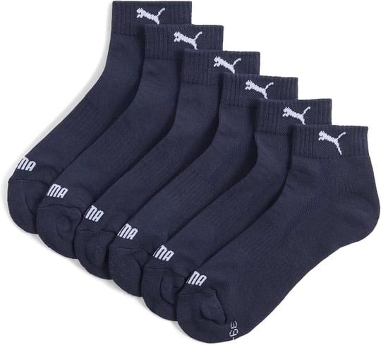 PUMA Üniseks Cushioned Quarter çorap (3lü paket)