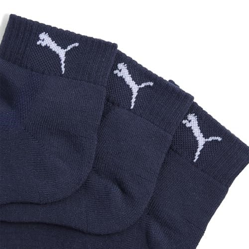 PUMA Üniseks Cushioned Quarter çorap (3lü paket)