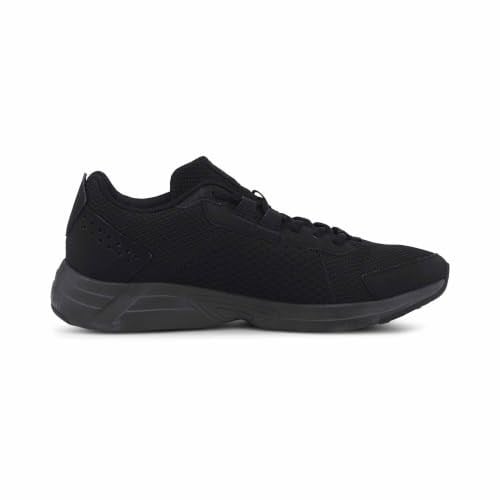 PUMA Üniseks Space Runner Alt Sokak Koşu Ayakkabısı, Puma Siyah Ultra Gri, 37 EU