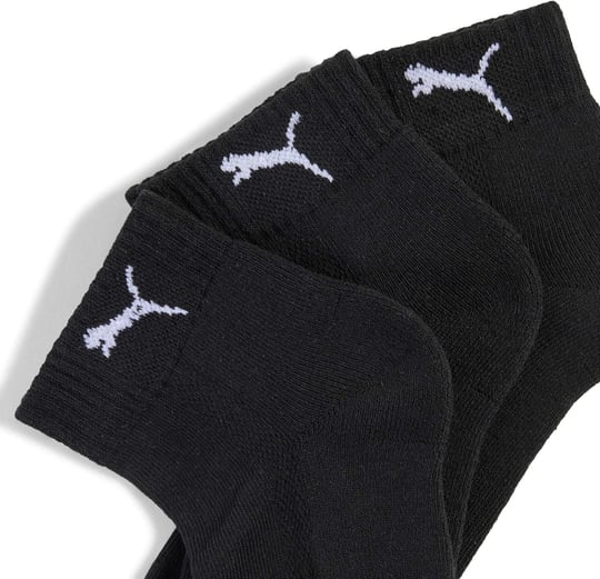 Puma Unisex Cushioned Quarter Socken (3er Pack)