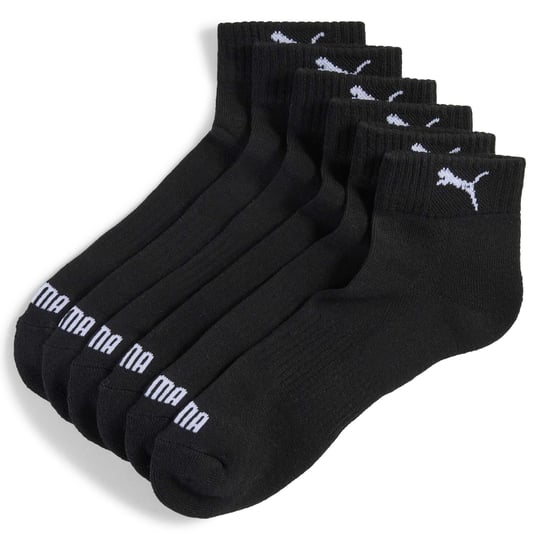 Puma Unisex Cushioned Quarter Socken (3er Pack)