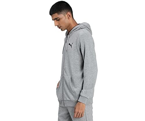 Puma Unisex Yetişkin ESS Small Logo FZ Hoodie Kapüşonlu Sweatshirt