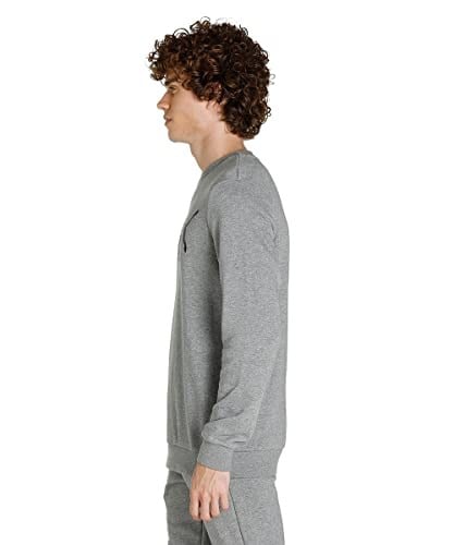 Puma Unisex Yetişkin Essentials Big Logo Crew Mens Sweater Kapüşonlu Sweatshirt