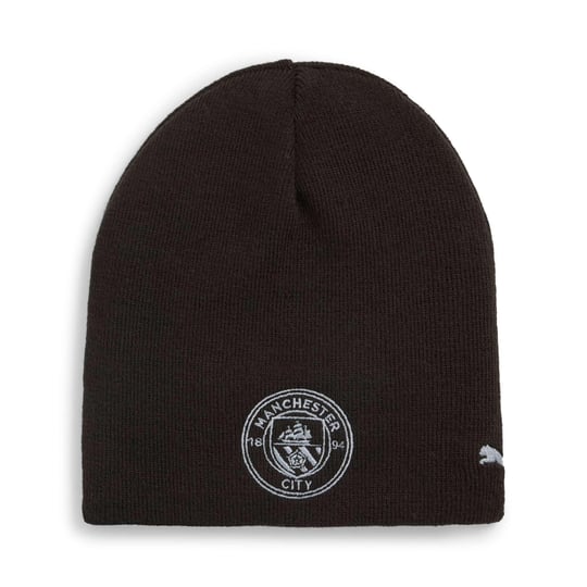 PUMA Unisex Yetişkin MCFC Reversible Beanie Şapka PUMA Black-PUMA Silver Tek Beden