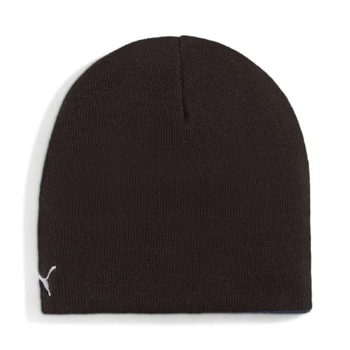 PUMA Unisex Yetişkin MCFC Reversible Beanie Şapka PUMA Black-PUMA Silver Tek Beden