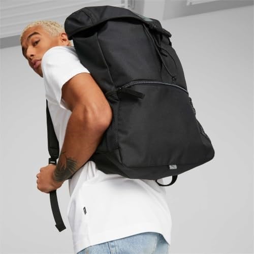 PUMA Unisex Yetişkin PUMA Style Backpack Sırt Çantası PUMA Black Tek Beden