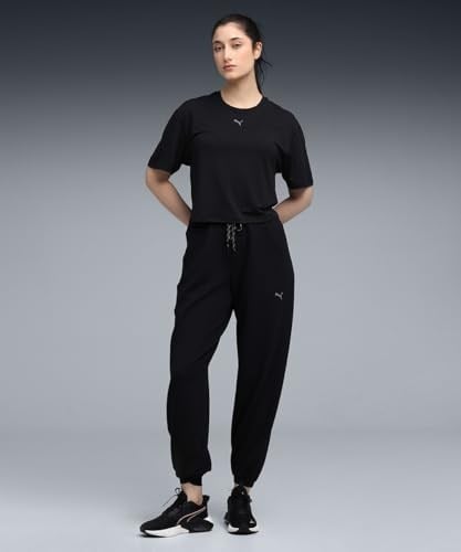PUMA W Cloudspun Jogger Örgü pantolon Üniseks Yetişkin
