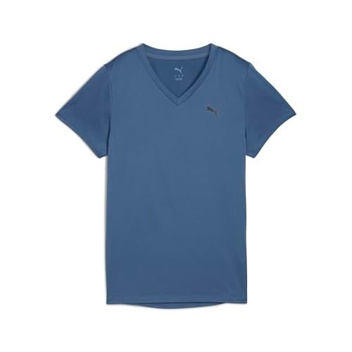 PUMA W TAD ESSENTIAL VNECK Tee Tişört Kadın