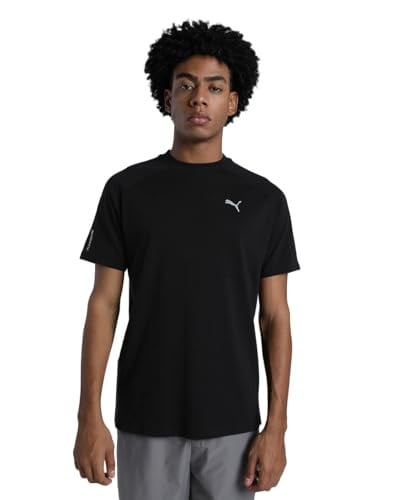 Pumatech Erkek Siyah Günlük Stil T-Shirt 68459801
