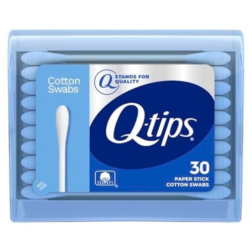 Q-tips Swabs Seyahat Paketi, 30 Sayılı, 1 adet mavi
