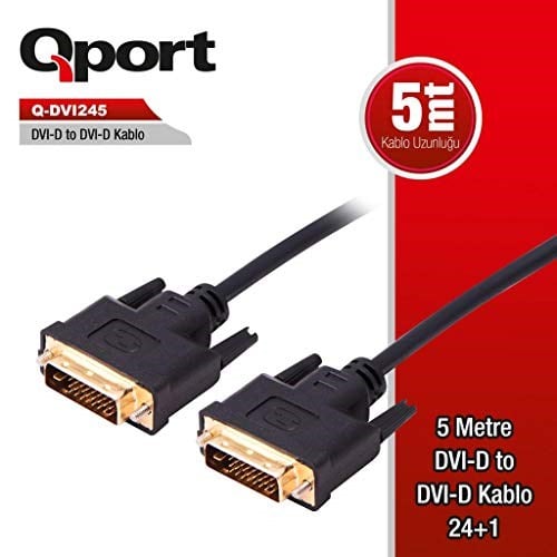 Qport Q-Dvi245 Dvi 24+1 Den Dvi 24+1 E Kablo