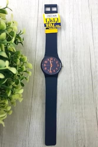 Q&Q-Su Geçirmez Silikon Kordonlu Rakamlı Unisex Kol Saati