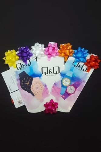 Q&Q-Su Geçirmez Silikon Kordonlu Unisex Kol Saati