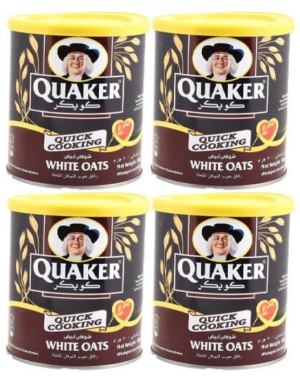 QUAKER WHİTE OATS Yulaf Ezmesi 500 Gr X4 ADET