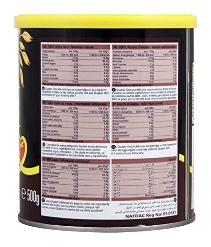 Quaker Yulaf Ezmesi 500 Gr 2 Adet