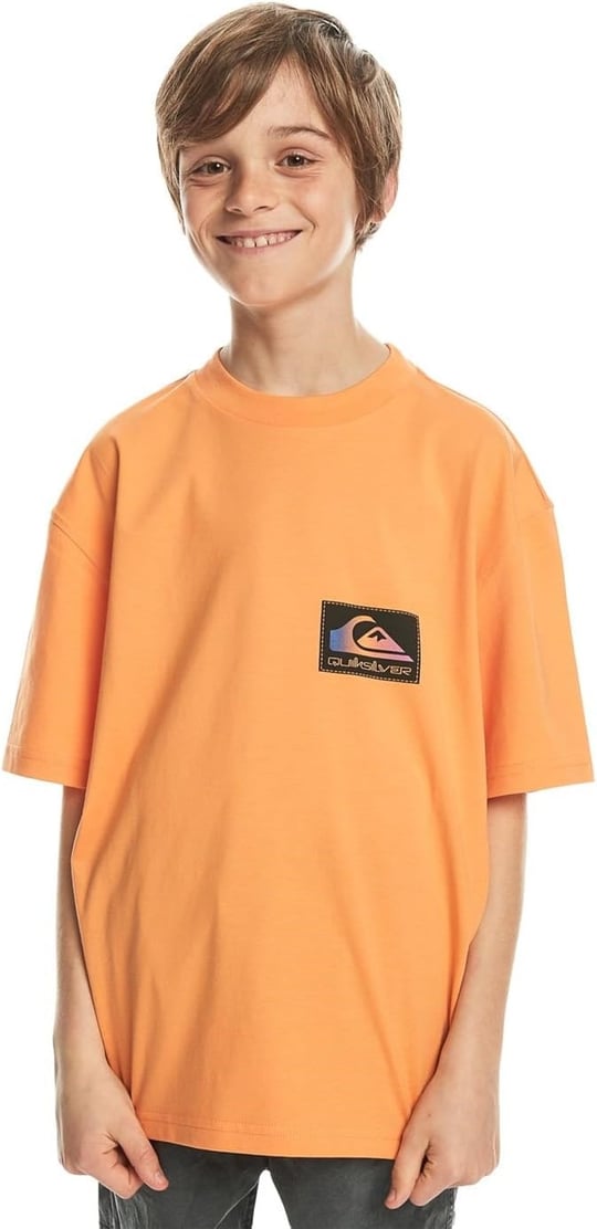 Quiksilver Eqbzt04706 Back Flash Turuncu Erkek Çocuk T-Shirt