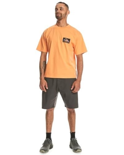 Quiksilver Eqyzt07605 Back Flash Ss Turuncu Erkek T-Shirt