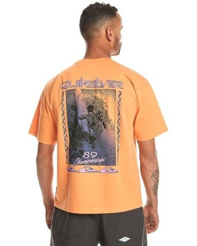 Quiksilver Eqyzt07605 Back Flash Ss Turuncu Erkek T-Shirt