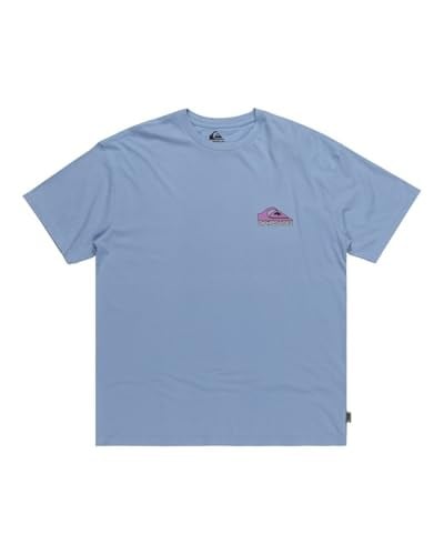 Quiksilver Eqyzt07654 Take Us Back Logo Açık Mavi Erkek T-Shirt