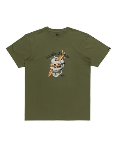 Quiksilver Eqyzt07674 One Last Surf Ss Siyah Erkek T-Shirt