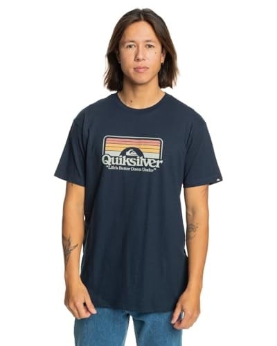 Quiksilver Eqyzt07678 Step Inside Ss Mavi Erkek T-Shirt