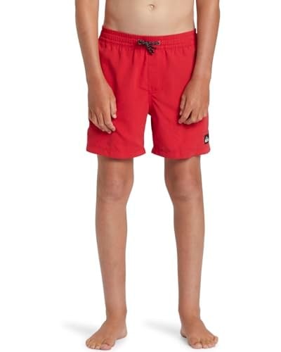 Quiksilver Erkek Çocuk Turuncu Everyday Solid Volley Şort Mayo, 2156638