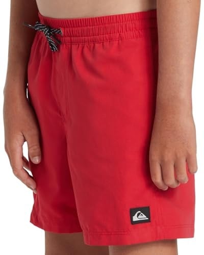 Quiksilver Erkek Çocuk Turuncu Everyday Solid Volley Şort Mayo, 2156638