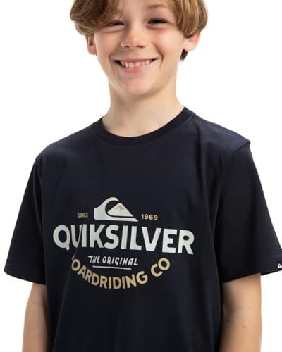 Quiksilver Erkek Ev Typed Out Ss YTH Tişört (1li Paket)