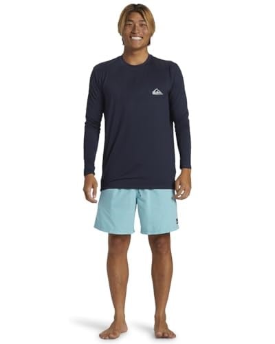 Quiksilver Everyday Surf Tee Ls Erkek Yüzme Külotu (1li Paket)