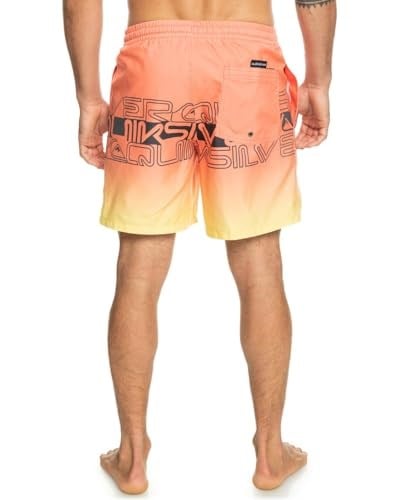 Quiksilver Everyday Wordblock Volley 17 Sörf Mayosu Erkekler