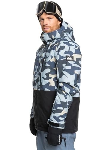 Quiksilver MISSION PRINTED BLOCK JK Erkek Snowboard Ceketi