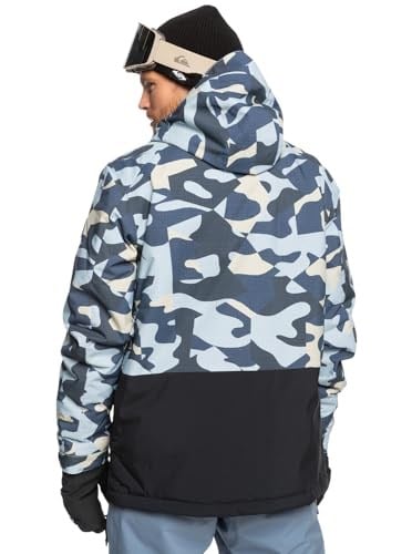 Quiksilver MISSION PRINTED BLOCK JK Erkek Snowboard Ceketi