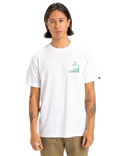 Quiksilver Palm Lines Ss Tişört Erkekler