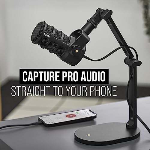 RØDE PodMic USB - USB bağlantılı Profesyonel Podcast Mikrofonu