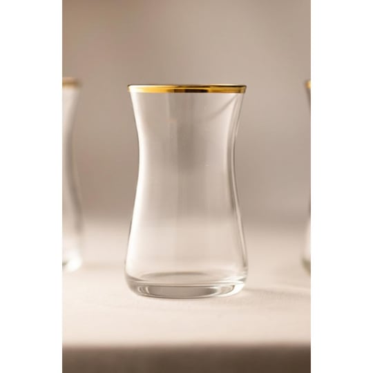 Rakle Avantgarde Gold 6lı Çay Bardağı Seti 170 Cc