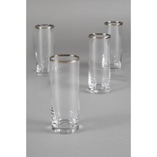 Rakle Avantgarde Platin 4lü Rakı Bardağı Seti 195 Cc