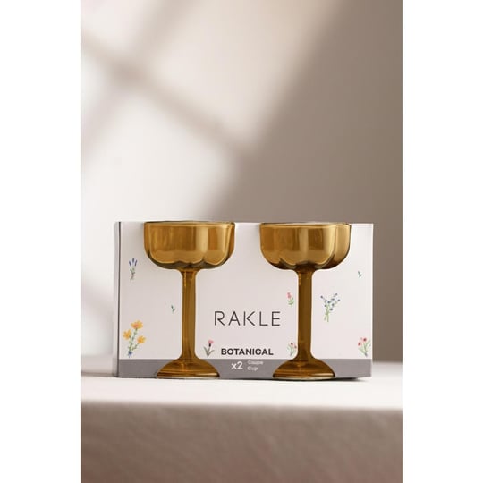 Rakle Botanical 2li Cup Dondurmalık Seti Hardal 210 Cc
