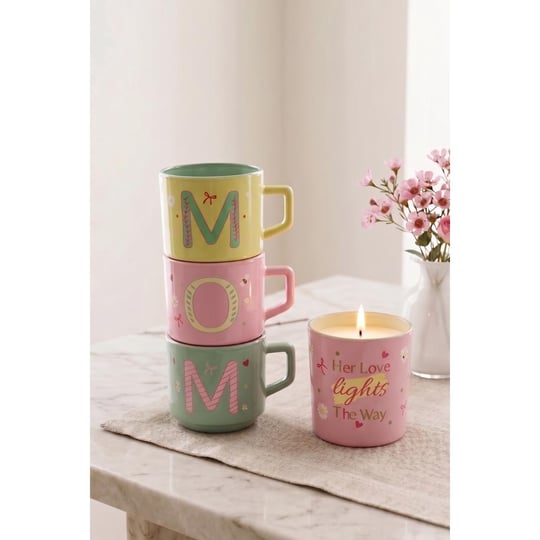 Rakle Mom With Love Stackable 4lü Hediye Seti 180 Cc / 110 Gr