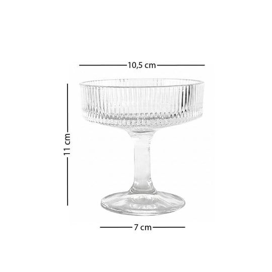 Rakle Splendid Gold 4lü Cup Dondurmalık Seti 190 Cc