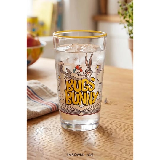 Rakle Tom And Jerry Ve Bugs Bunny 2li Meşrubat Bardağı Seti 570 Cc
