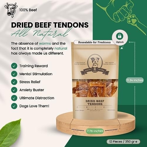 Rakun Kurutulmuş Dana Sinir Köpek Ödülü 350 Gr