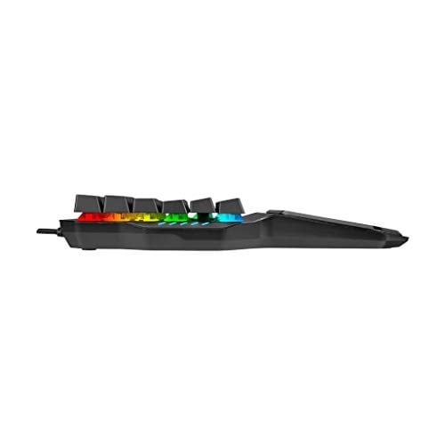Rampage KB-R77 PALM USB Rainbow Backlight Outemu Blue Switch Mekanik 36 Tuşlu Mini Gaming Oyuncu Klavyesi