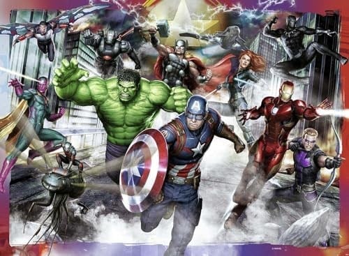 Ravensburger 100 Parça Yapboz Avengers