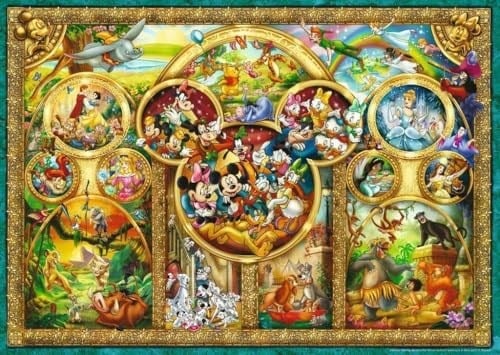 Ravensburger 1000p Puzzle En Güzel Disney Teması, Yapboz
