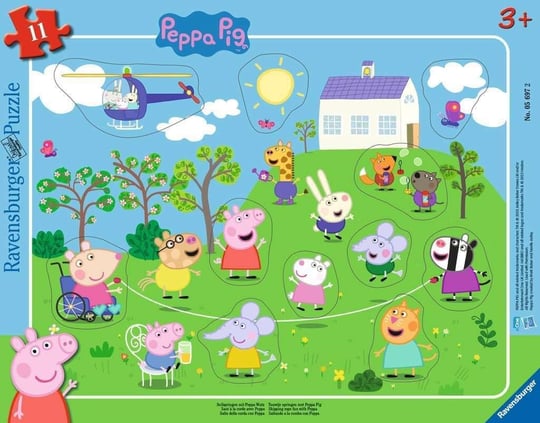 Ravensburger 11p Çocuk Puzzle Peppa Pig