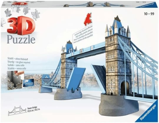 Ravensburger (125593) - 3D Puzzle, Tower Bridge
