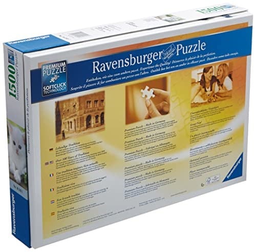 Ravensburger 1500 Parça Beyaz Kedi Puzzle