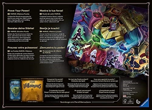 Ravensburger 169054 1000 Parçalı Puzzle Marvel Villains: Taskmaster