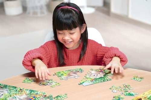 Ravensburger, 2x24p Puzzle Gabbys Dollhouse, Çocuk Puzzle