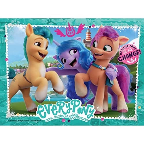 Ravensburger, 4 Puzzle Tek Kutuda My Little Pony, Çocuk Puzzle